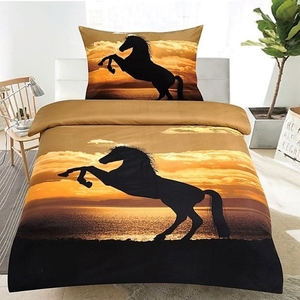 Jahu 3D povlečení Mustang 140x200+70x90 cm 