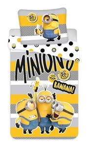 Jerry Fabrics povlečení bavlna Mimoni 2 "Banana!" 140x200+70x90 cm  