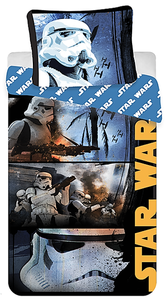 Jerry Fabrics povlečení bavlna Star Wars Stormtroopers 140x200+70x90 cm