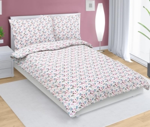 Bellatex Povlečení krepové 140x200, 70x90 cm Louka