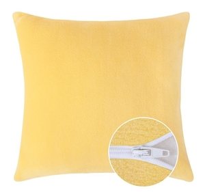 Bellatex povláček MIKRO jednobarevný světle žlutý 40x40 cm 