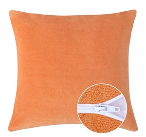 Povlak na polštářek mikroplyš 40x40 cm oranžový