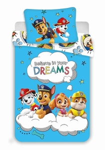 Jerry fabrics Disney povlečení do postýlky Paw Patrol 276 baby 100x135 + 40x60 cm 
