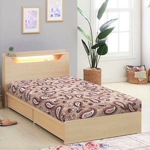 Bellatex prostěradlo mikroflanel kašmír hnědý 90x200 cm 