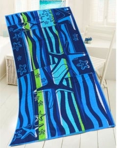 Greno plážová osuška Odysea modrá 70x140 cm 