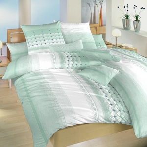 Dadka povlečení krep Sahara mentol 140x200+70x90 cm