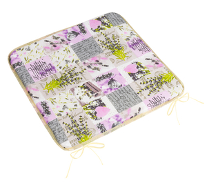 Bellatex Sedák Adéla hladký 40x40 cm hladký Patchwork lila