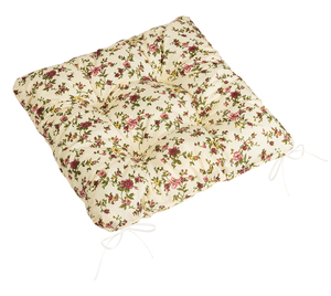 Bellatex Sedák Adéla prošívaný 40x40 cm prošívaný Růžička