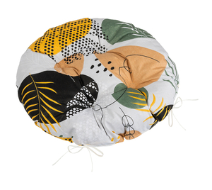 Bellatex Sedák Adéla prošívaný kulatý průměr 40 cm Oblázky béžová