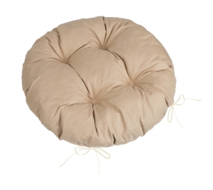 Bellatex Sedák Adéla prošívaný kulatý průměr 40 cm Béžová