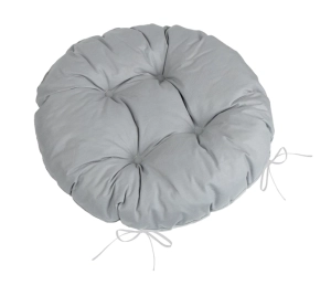 Bellatex Sedák Adéla prošívaný kulatý průměr 40 cm Šedá