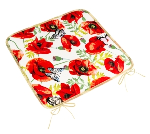 Bellatex Sedák BERTA hladký 40x40 cm Vlčí mák