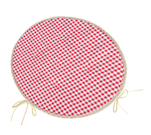 Bellatex Sedák BERTA kulatý hladký průměr 40 cm Kostička