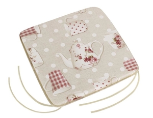 Bellatex sedák hladký EMA hrnek s konvičkou 40x40 cm 