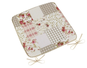 Bellatex sedák hladký EMA barevný patchwork 40x40 cm