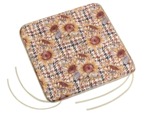 Bellatex sedák hladký Ema slunečnice 40x40 cm 