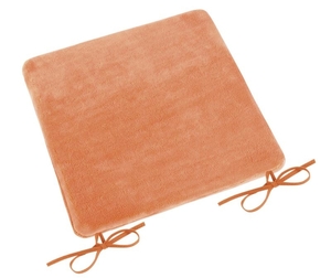 Bellatex Sedák hladký Korall micro 40x40 cm lososová