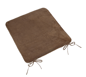 Bellatex Sedák hladký Korall micro 40x40 cm hladký kávová