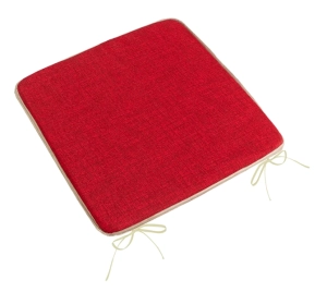 Bellatex Sedák LADA hladký 40x40 cm Červená