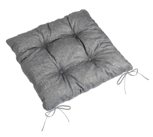 Bellatex Sedák LADA prošívaný 40x40 cm Šedá,Bílá