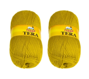 Bellatex SET 2ks Příze TERA 100g / 310 m Olivová