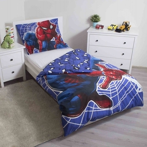 Jerry Fabrics povlečení bavlna Spiderman svítící efekt 140x200+70x90 cm - kopie