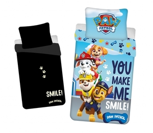 Jerry Fabrics povlečení bavlna Paw Patrol PP325  svítící efekt 140x200+70x90 cm