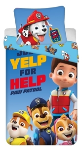 Jerry Fabrics povlečení bavlna Paw Patrol PP 427 Help 140x200+70x90 cm 