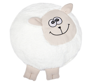 Bellatex dětský polštář tvarovaný ovečka bílá