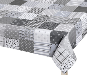 Bellatex Ubrus ADÉLA Patchwork šedá