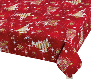 Bellatex Ubrus VÁNOCE 100x100 cm Stromek vánoční