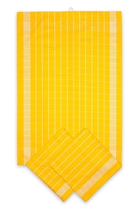 Svitap Utěrka Pozitiv Egyptská bavlna žlutá/bílá 50x70 cm 3 ks  