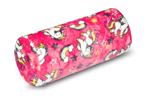 Válec Micro - dětský motiv - průměr 15 x 35 cm - Jednorožec růžová