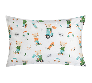 Bellatex Polštářek VIOLA 40x60 cm Medvídek na motorce