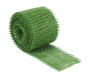 Jutový dekorační pásek - 3m x 4 cm - světlá zelená