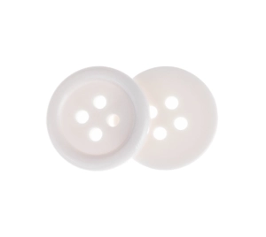 Bellatex Knoflík sada 6 ks průměr 18 mm Bílá