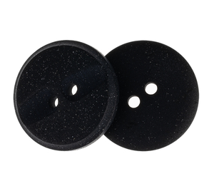 Knoflík - sada 3 ks - prům. 23 mm - černá