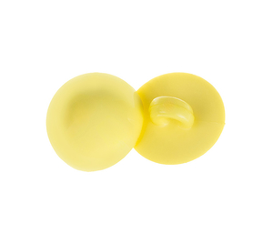 Knoflík - sada 6 ks - prům. 10 mm - světlá žlutá