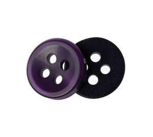Bellatex Knoflík sada 6 ks prům. 10 mm fialová