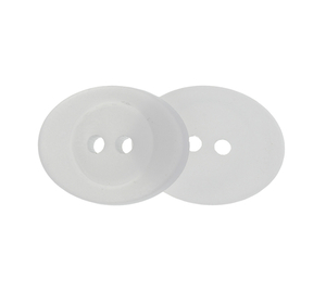 Bellatex Knoflík sada 6 ks 16x18 mm Bílá