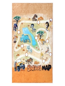 Kobereček dětský - šíře 80 cm , délka 150 cm - Safari