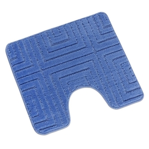Bellatex koupelnová předložka STANDARD sv.modré čtverce wc 60x50 cm 