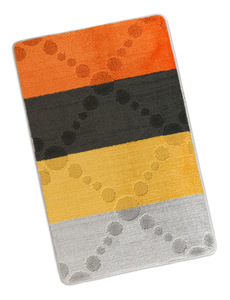 Bellatex BANY 60x100 cm 60x100 cm Paprsek šedá, žlutá