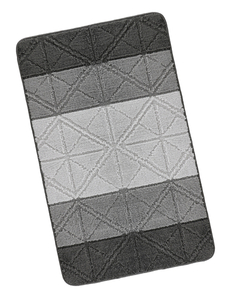 Bellatex BANY 60x100 cm 60x100 cm Trojúhelník šedá