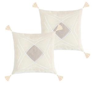 Bellatex Povláček PERU SET 2ks 40x40 cm Natur