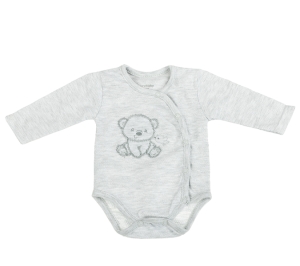 Bellatex Kojenecká soupravička do porodnice Sweet Bear šedá