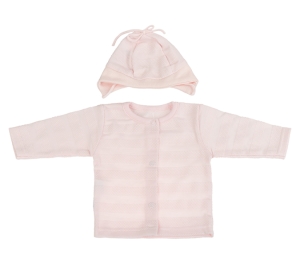Bellatex Kojenecká soupravička do porodnice Sweet Bear růžová