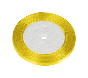 Bellatex Stuha saténová 6 mm/ 22,5m Žlutá