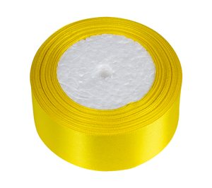 Bellatex Stuha saténová 40 mm/ 22,5 m Žlutá
