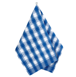 Kuchyňská utěrka 1 ks - 50x70 cm - Kytička modrá